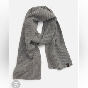 AllSaints unisex scarf and beanie set